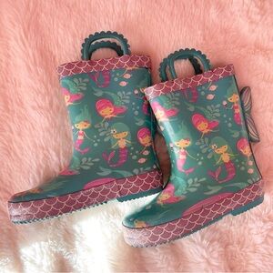 Kids Mermaid Rainboots